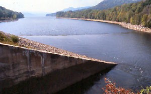 Conklingville Dam and the Great Sacandaga Lake